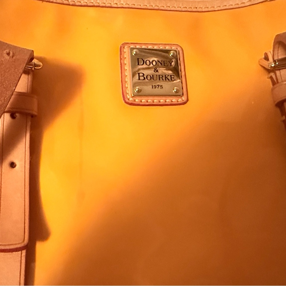 Dooney & Bourke Mustard Yellow Tote - Picture 2 of 10